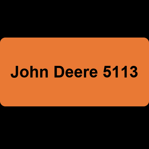John Deere 5113